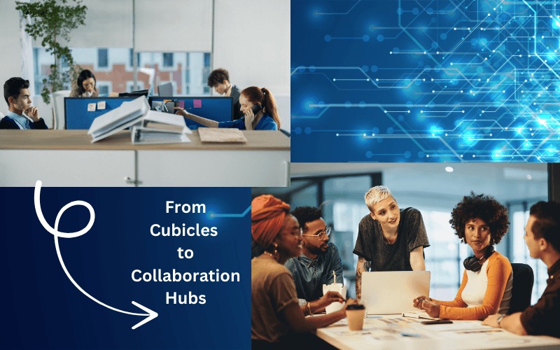 Gone are the days when rows of office spaces defined a workplace. Today, businesses are rethinking office layout strategies to create open, vibrant collaboration hubs.